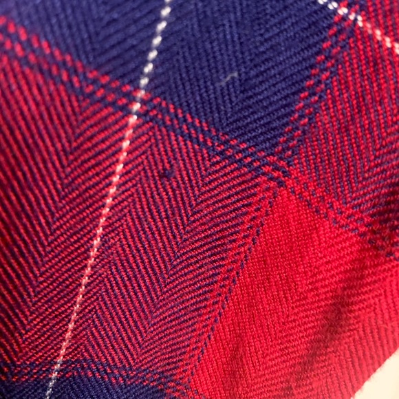 Rails Hunter Button Down in Ruby/Navy Check | Medium - Picture 6 of 6